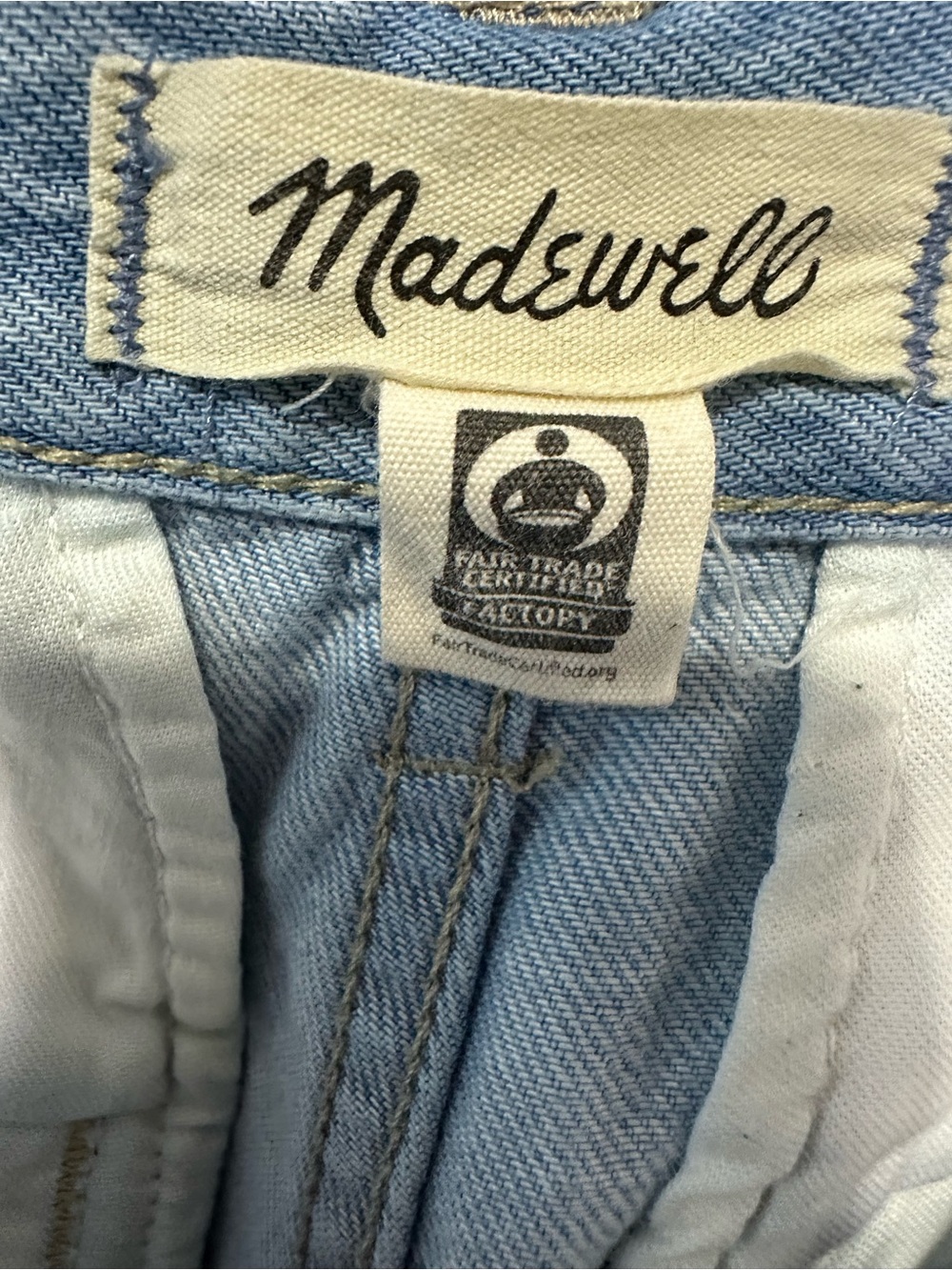 Madewell Light Blue The Harlow High Waist Wide Leg Jeans size 28 - 6 - Picture 7 of 9